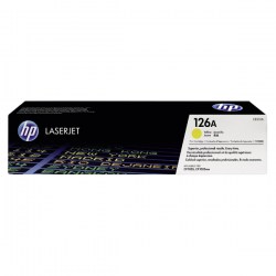 HP 126A (CE312A) - Jaune - Original